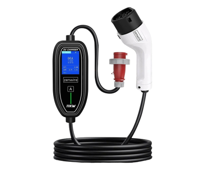 Wallbox Zenwire Ładowarka do Samochodu Elektrycznego EV 11KW 16A Typ 2 7m